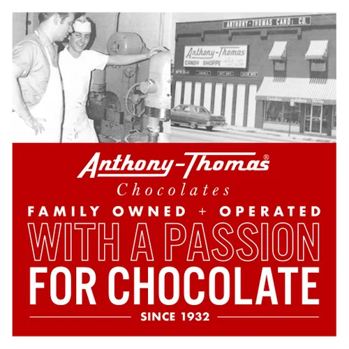 Vista 3 de Anthony Thomas, Soft Centers - Caja de regalo de chocolate, surtido de leche y chocolate negro (32 unidades, chocolate con leche y negro)