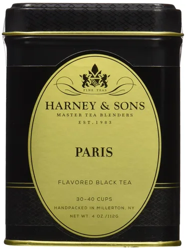 Vista 13 de Harney & Sons Té suelto Black Cask en lata, Bourbon, 4 oz