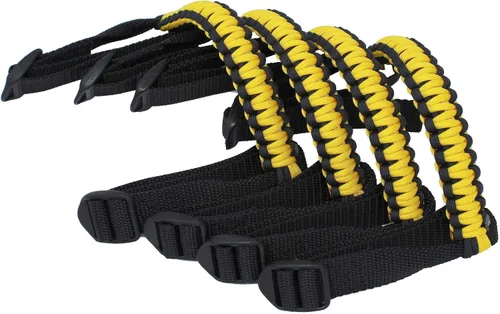 Vista 18 de BubbasGarageTv - Asas de agarre Paracord para Jeep Wrangler JL y Jeep Gladiator JT (negro)