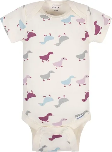 Vista 4 de Grow by Gerber baby-girls 5-pack Short-sleeve Onesies Bodysuits