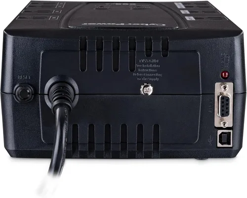Vista 9 de Sistema de alimentación ininterrumpida de CyberPower LCD inteligente y compacto Negro