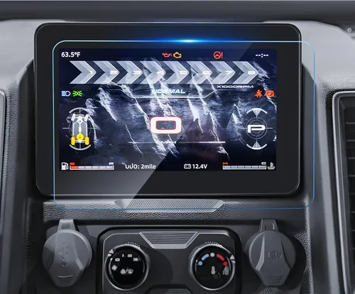 Vista 9 de SKTU Protector de pantalla de vidrio templado para CFMOTO U10 Pro 2025