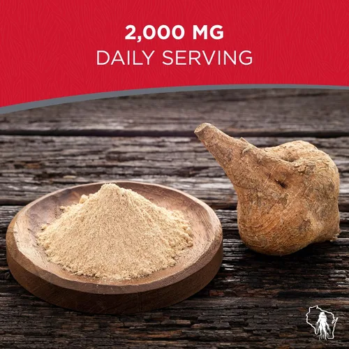 Vista 4 de Cápsulas de raíz de maca + Panax Ginseng coreano - Extracto concentrado negro + raíz de maca roja + amarillo, cápsulas de Panax Ginseng 150