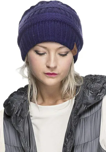 Vista 4 de ScarvesMe Conjunto de guantes de punto con forro polar sherpa cálido de invierno para mujer