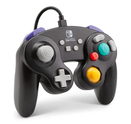 Vista 5 de PowerA Wired Controller for Nintendo Switch GameCube Style - Black