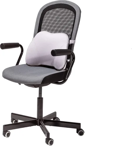 Vista 5 de Castle Squire Firm - Respaldo de espuma viscoelástica para la parte inferior de la espalda, almohada de apoyo lumbar con relleno de espuma densa