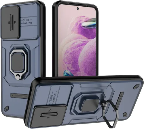 Vista 38 de Funda de teléfono móvil para Xiaomi Redmi A3/Xiaomi Poco C61 Soporte de coche Soporte Ventana corredera Cubierta protectora a prueba de golpes
