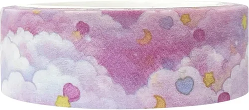 Vista 21 de allydrew Cinta adhesiva Washi, 0.591 in x 5M, zorro y floral
