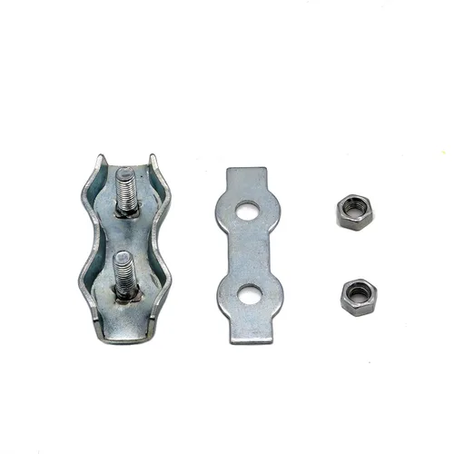 Vista 2 de Conectores de cuerda polivinílicos M5, conectores de acero galvanizados empalmador de alambres para alambres eléctricos de las cercas (10)