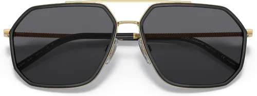 Vista 5 de Dolce & Gabbana DG2285-0281 Gafas de Sol DoradoNegro wPOLAR GRIS 2.362 in, DoradoNegro