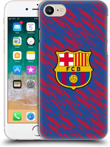 Vista 10 de Head Case Designs Funda rígida con licencia oficial del FC Barcelona Barca Crest y compatible con Apple iPhone 7/8/SE 2020 y 2022