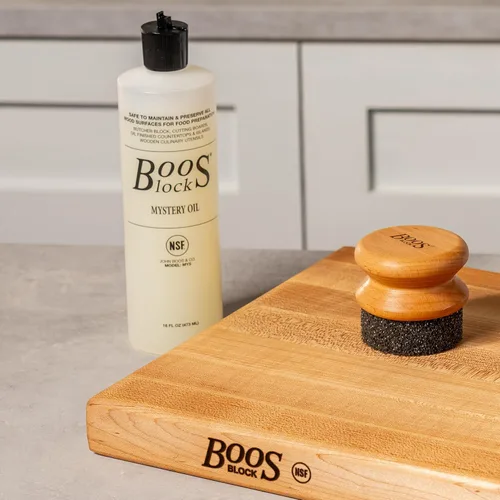 Vista 8 de John Boos Paquete de 3 aceites misteriosos, juego de cuidado de grado alimenticio, 16 onzas, fórmula de mantenimiento totalmente natural