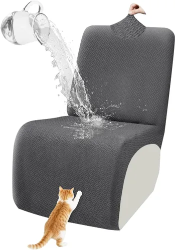 Vista 55 de ALIECOM Fundas 100% impermeables para sofá seccional reclinable, forma de L, elásticas, para esquina, funda para sofá seccional reclinable, lavable