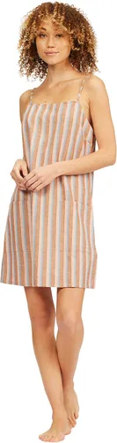Vista 4 de Billabong Vestido corto de verano recto redondo tejido para mujer