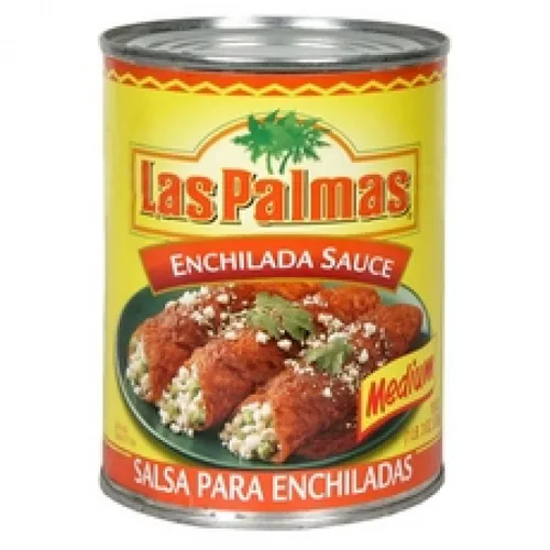 Vista 10 de Salsa para Enchiladas de Chile Verde Las Palmas, Mediana, 10 Onzas