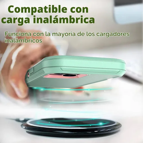 Vista 7 de MXX Funda de Alta Resistencia para iPhone 15 con Pantalla de Vidrio Templado, Protector de Lente de Cámara de 3 Capas, Protección Completa del aqua