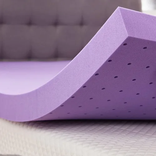 Vista 9 de SINWEEK Cubrecolchón de espuma viscoelástica de gel de 1.5 pulgadas, ventilado, suave, para aliviar la presión, almohadilla para colchón