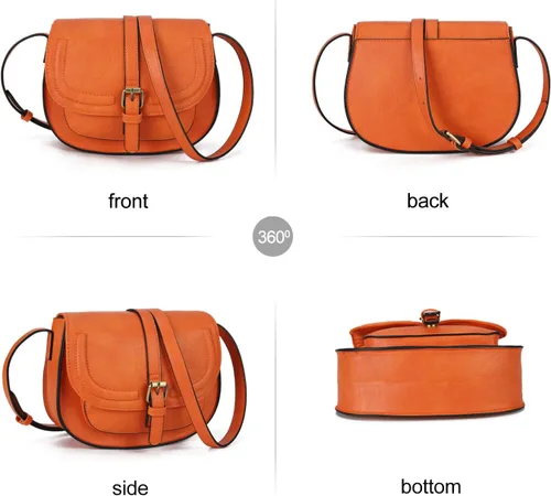 Vista 3 de Anna Jones Bolsa de hombro de tira ajustable, bandolera, cartera pequeña, para mujer
