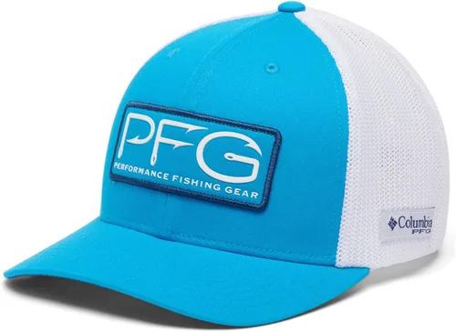 Vista 81 de Columbia Gorra de Béisbol de Malla con Logotipo PFG Unisex para Adultos