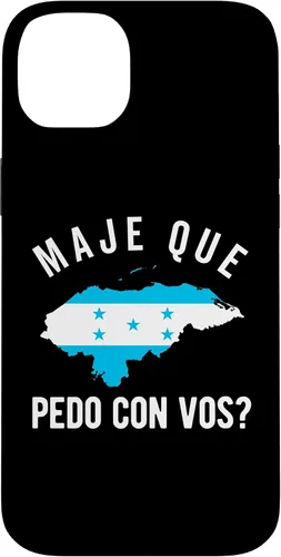 Vista 14 de Funda para iPhone 16 Bandera de Honduras Catracho Camiseta hondureña Maje Que Pedo?