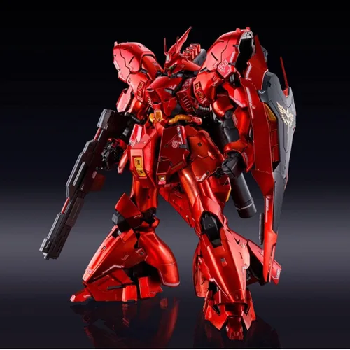Vista 3 de Bandai RG 1/144 MSN-04 Sazabi [Recubrimiento especial] Kit de modelos