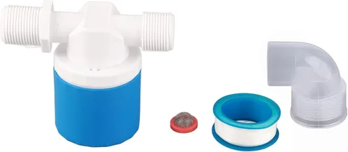 Vista 6 de Válvula de flotador automática Válvula de control de nivel de agua, instalación interna de entrada de agua, parada cuando está llena, nailon