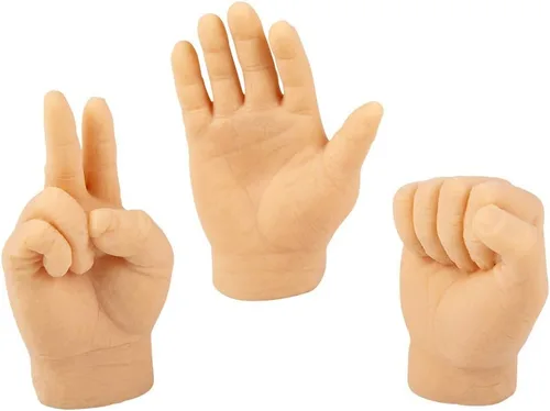 Vista 3 de Rhode Island Novelty Marioneta de dedo de mano (72 piezas por pedido)