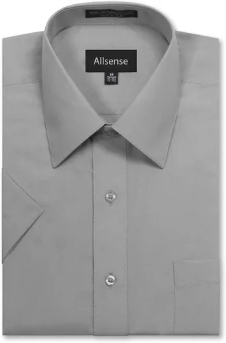 Vista 7 de Allsense Camisa de vestir de manga corta de ajuste regular para hombre