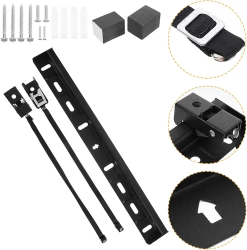 Vista 8 de No Drill TV Wall Mount Bracket for 32-65 Inch LCD Tvs, L-Shaped