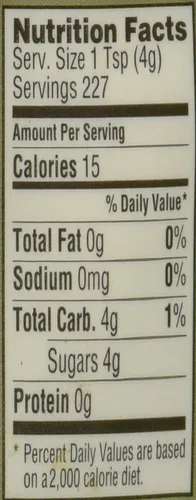Vista 2 de Trader Joe's - Jugo de caña evaporado de azúcar orgánico certificado por USDA Orgánico Certificado Orgánico Garantía de Calidad Internacional