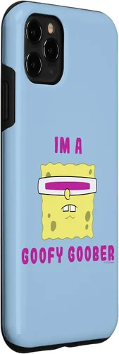 Vista 3 de Funda para iPhone 11 Pro Max Bob Esponja SquarePants I'm A Goofy Goober