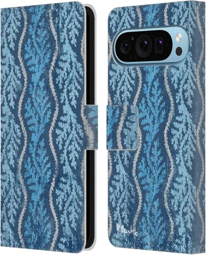 Vista 16 de Head Case Designs Officially Licensed Paul Brent Agate Mermaid Coastal Leather Wallet Case Compatible with Google Pixel 9 / Pixel 9 Pro
