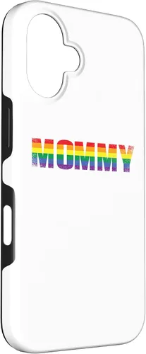 Vista 3 de Mommy - Pride Parents Mom Rainbow Queer Lesbian CSD LGBTQ+ Case for iPhone 16