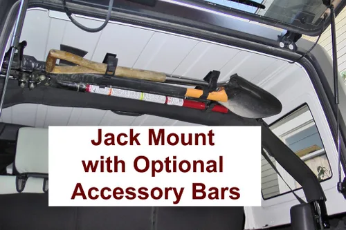 Vista 7 de Kit para soporte para gato Hi-Lift Jack de 48 pulgadas para Jeep JK Wrangler de 4 puertas