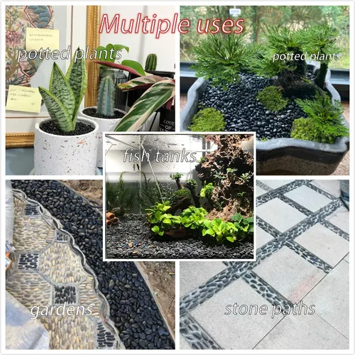 Vista 6 de Rocas para pintura, 200 piedras pequeñas de río, piedras lisas seleccionadas a mano para petroglifos artesanales, actividades de pintura, decoración