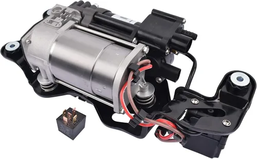 Vista 3 de Bomba de compresor de suspensión neumática con soporte 37206875177 Reemplazo para BMW X5 F15 F85 2013-2018 X6 F16 F86 2014-2019 37206868998