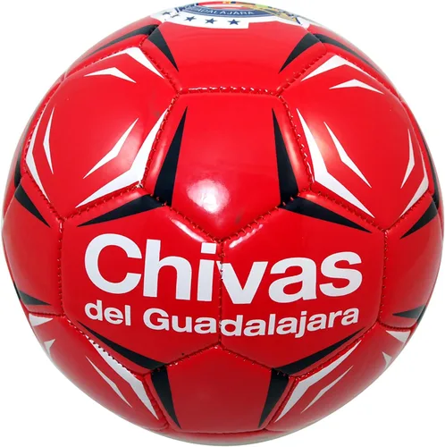 Vista 2 de RHINOXGROUP Chivas De Guadalajara - Balón de fútbol con licencia oficial, tamaño 3-002