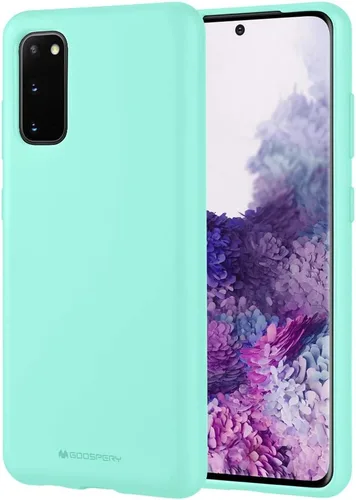 Vista 10 de GOOSPERY Soft Feeling Jelly para Samsung Galaxy S20 Case (2020) Cubierta de parachoques delgada sedosa (negro)