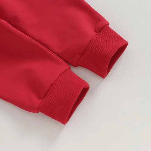 Vista 7 de Foidiccx Conjunto de 2 piezas de sudadera de Navidad para niños y niñas pequeñas, ropa de otoño e invierno
