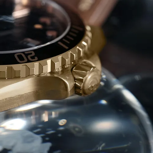 Vista 7 de BODERRY Relojes de buceo automáticos japoneses originales para hombre caja de bronce con cristal de zafiro 3281ft impermeables para hombre con bisel