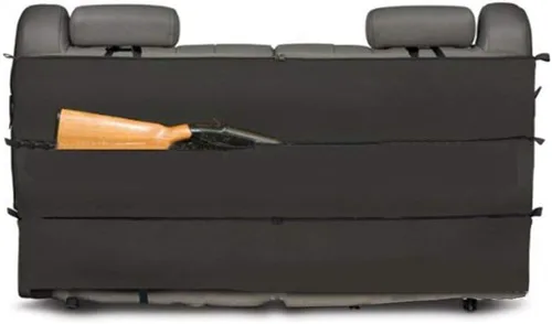 Vista 2 de Asiento de coche trasero de pistola estante para rifle de rifle organizador organizador de almacenamiento de asiento trasero de vehículo