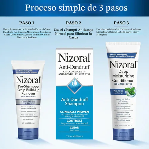 Vista 5 de Nizoral Removedor de acumulación de cuero cabelludo pre-champú, 5 oz