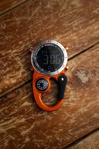 Vista 3 de Dakota Clip digital, reloj de clip, alarma, cronómetro, temporizador y reloj de doble hora, regalos al aire libre para hombres y mujeres, uso