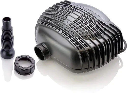 Vista 12 de Kit de bomba de agua solar de 25 W: Bomba de agua de protección DC Dry-Run 370GpH con panel solar de 18V 25W para fuente, estanque de peces
