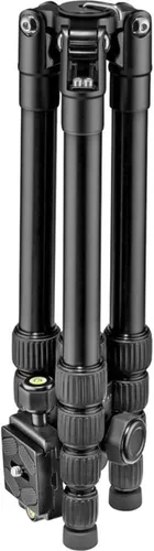 Vista 3 de Manfrotto Element Traveller - Kit de trípode pequeño de aluminio de 5 secciones con cabeza esférica 5-Section, 32 Cm Folded, 143 Cm Max, 1.15 Kg