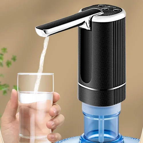 Vista 4 de Dispensador automático de agua – Dispensador de agua para botella de 5 galones Dispensador de agua portátil Bomba eléctrica portátil de agua