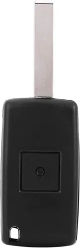 Vista 9 de Qiilu Llave de control remoto de entrada sin llave, 2 botones de encendido de coche 433MHz con hoja sin cortar para 207 307 308 407 807