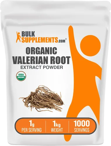 Vista 7 de BulkSupplements. com Extracto de raíz de valeriana en polvo, extracto de valeriana, para el bienestar general, sin gluten, 500 mg por porción, 100 g