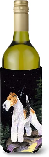 Vista 260 de Caroline's Treasures SS8447CC Starry Night English Bulldog - Enfriador para latas o botellas, lavable, funda plegable con aislamiento para bebidas