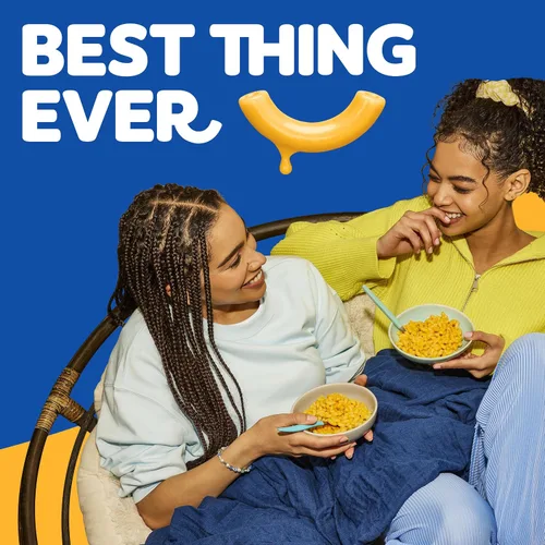 Vista 5 de Kraft Easy Mac Original Macarrones & Cheese Cena apta para microondas (6 paquetes)